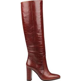 👉 Bruin leather vrouwen Via Roma 15 Boots Brown