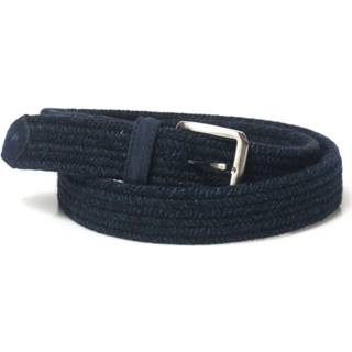 👉 Riem male blauw Rope belt