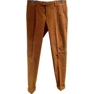 👉 Broek male oranje Velvet Trousers