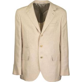 👉 Blazer male beige Single Breasted