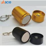 👉 Make-up remover zwart goud Free shipping] 1 PCS 10000 gs EAS security gold/black color mini bullet hard tag detacher for clothes store worker