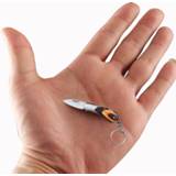 👉 Keychain Mini Blade fold key ring portable tool Outdoor camp knife Peeler Open Survive kit gadget Package Box Opener hike Pocket