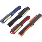 👉 Zaklamp COB LED Light USB Rechargeable Magnetic Inspection Work lamp Pen Flashlight