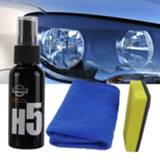 Hoofdlamp 50ML Car Headlight Repair Agent H5 Restoration Polish Oxidation Coating Polishing Anti-scratch Liquid