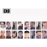 Poster 8pcs/Set Kpop EXO Winter Special Universe Paper Photocards Collective Photograph Autograph Card