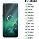 👉 Screenprotector 3-1Pcs Tempered Glass For Alcatel 3 3x 1S 1X 1V 3L 2019 2020 Screen Protector 3V 5V 2018 Glass*