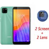 👉 Cameralens Camera Lens Protector For Huawei Y5p Screen Tempered Glass Y6p Y7p