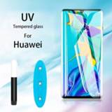 👉 Screenprotector Nano Liquid UV Tempered Glass film for huawei P30 pro P40 Screen Protector Mate 20 30 protection