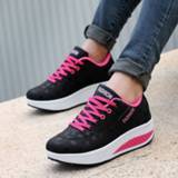 Shoe vrouwen 2020 Spring New Women Platform Rocking Shoes Casual Fashionable Womens Chunky Designer Sneakers Zapatillas Con Plataforma Mujer
