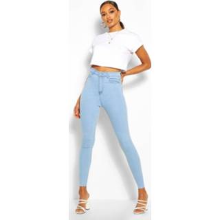 High Waist Skinny Jean, Light Blue