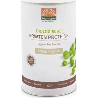 👉 Mattisson Erwten poeder vegan Biologische proteïne 350 gram