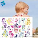 Tattoo meisjes Hasbro My Little Pony Toys Children Cartoon Temporary Sticker For Girl Waterproof Birthday Party Tool Gift