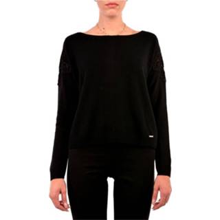 👉 Sweater m vrouwen zwart Liu Jo Sweaters 8056156315330