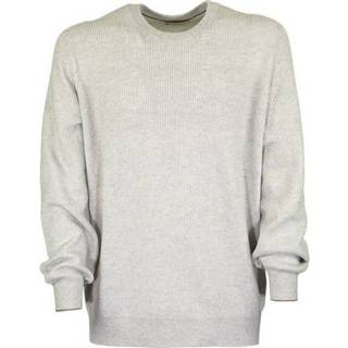 👉 Sweater male grijs round neck