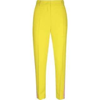 👉 Broek vrouwen geel Trousers 1595797236217