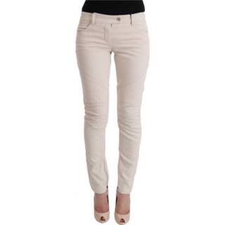 👉 Spijkerbroek vrouwen wit Slim Fit Casual Jeans
