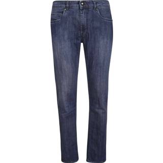 👉 Spijkerbroek male blauw Jeans Slim