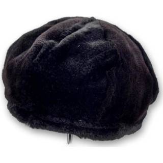 👉 M unisex zwart Mink Hat