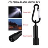 Keychain Portable Mini Flashilight Super Bright Hook Lamp Light Pocket Camping Flashlight Aluminum