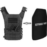 👉 Vest 1pc STA Shooter Cut NIJ III Level Bulletproof Plate Anti-ballistic Ceramic For JPC Tactical