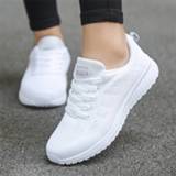 Shoe wit vrouwen Women Casual Shoes Fashion Breathable Mesh Walking Vulcanized Woman White Sneakers Tenis Feminino Gym Sport