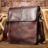 👉 Messenger bag leather WESTAL men's bags genuine shouler for men crossbody handbag shoulder flap zipper