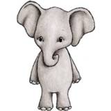 👉 Muursticker Stick Stay Olifant (herbruikbaar) 7350104860479
