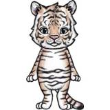 👉 Muursticker Stick Stay Tijger (herbruikbaar) 7350104861759