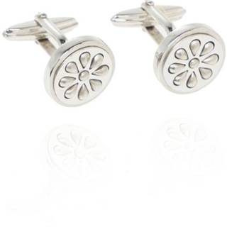 👉 Onesize male grijs Cufflinks with geometric motif 1595602182029