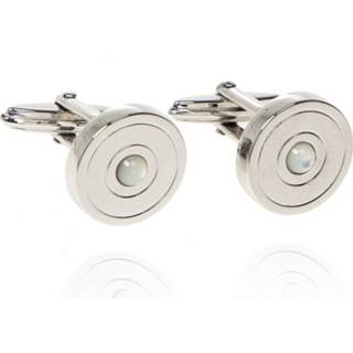 👉 Onesize male grijs Embellished cufflinks