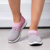 👉 Summer women's sneakers Vulcanized Shoes Sock Sneakers Women Slip On Flat Shoes Women Plus Size Loafers ladies shoes