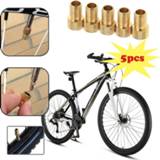 👉 Bike brass alloy 5Pcs Adaptor Presta To Schrader Bicycle Valve Converter Mountain Pump Connector Adapter Zinc Tools #SD