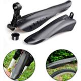 👉 Bike 2Pcs Bicycle Mudguard MTB Fender Mud Guards Wings For Cycling Front Rear Fenders Easy To Assemble Lightest Accessory