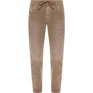 👉 Spijkerbroek male beige Krooley Jogg jeans