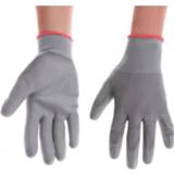 Glove grijs 1 Pair Cotton Yarn Garden Gloves Worker Driver Builders Protective Safety Gardening Mittens Grey Working