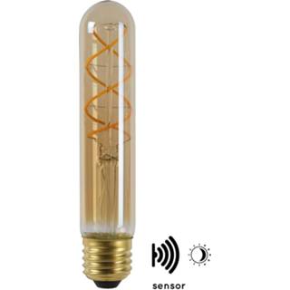 👉 Amber warmwit a+ LED lamp E27 buis T30 4W 2.200K sensor