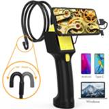 👉 Smartphone 180/360 Degree Rotate Endoscope Camera 720P HD Mini Borescope 8mm USB Car Pipe Inspection for Android Type C