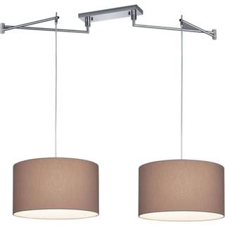 👉 Hanglamp a++ mocca Helestra Certo cilinder 2-lamps