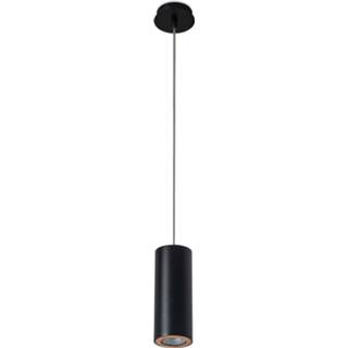 👉 Hanglamp zwart aluminium a++ goud LEDS-C4 Pipe hanglamp, zwart-goud