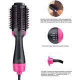 👉 Hair straightener One Step Dryer and Volumizer 3 in 1 Hot Air Brush Professional Blow Comb Curling Iron