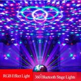👉 Luidspreker Disco Ball Lights Bluetooth Music Speaker LED Party USB RGB DJ Sound Activated Rotating Wireless Phone Connection