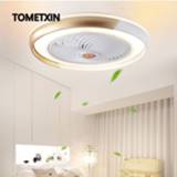👉 Afstandsbediening 50 cm APP smart ceiling fan with light remote control fans lights ventilator lamp air cool bedroom decor modern