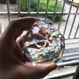 👉 50MM Feng Shui Hanging Crystal Ball Sphere Prism Rainbow Suncatcher Pendant DIY