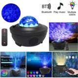 Projector Colorful Starry Sky Galaxy Blueteeth USB Voice Control Music Player LED Night Light Charging Projection Lamp Gift
