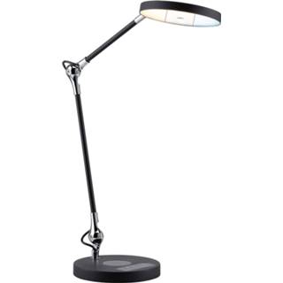 👉 Tafellamp zwart aluminium a+ chroom Paulmann Numis LED met laadfunctie