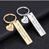 Keychain vrouwen Custom Personalized Gift Engrave Name and Date My Love Life Friend for Couples Men Women Husband Keyring