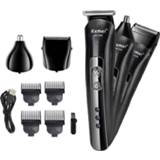👉 Scheermesje titanium Kemei Professional Hair Clipper Display Men's Grooming Low Noise Ceramic Blade Adult Razor Rechargeable Use F30