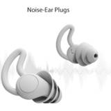 👉 Earplug silicone 1Pair 2/3 Layer Soft Ear Plugs Tapered Sleep Noise Reduction Earplugs Sound Insulation Protector