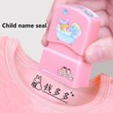 Stempel baby's kinderen Custom Made Baby Naam Diy Seal Student Kleding Hoofdstuk Niet Gemakkelijk Vervagen Security