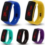 Watch silicone kinderen Children Kids Band LED Screen Electronic Digital Sports watches montre enfant детские часы